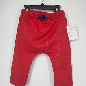 Tucker + Tate Boys Babies' Jogger Pants Egret Kangaroo Freestyle Red 18Mos. NWT